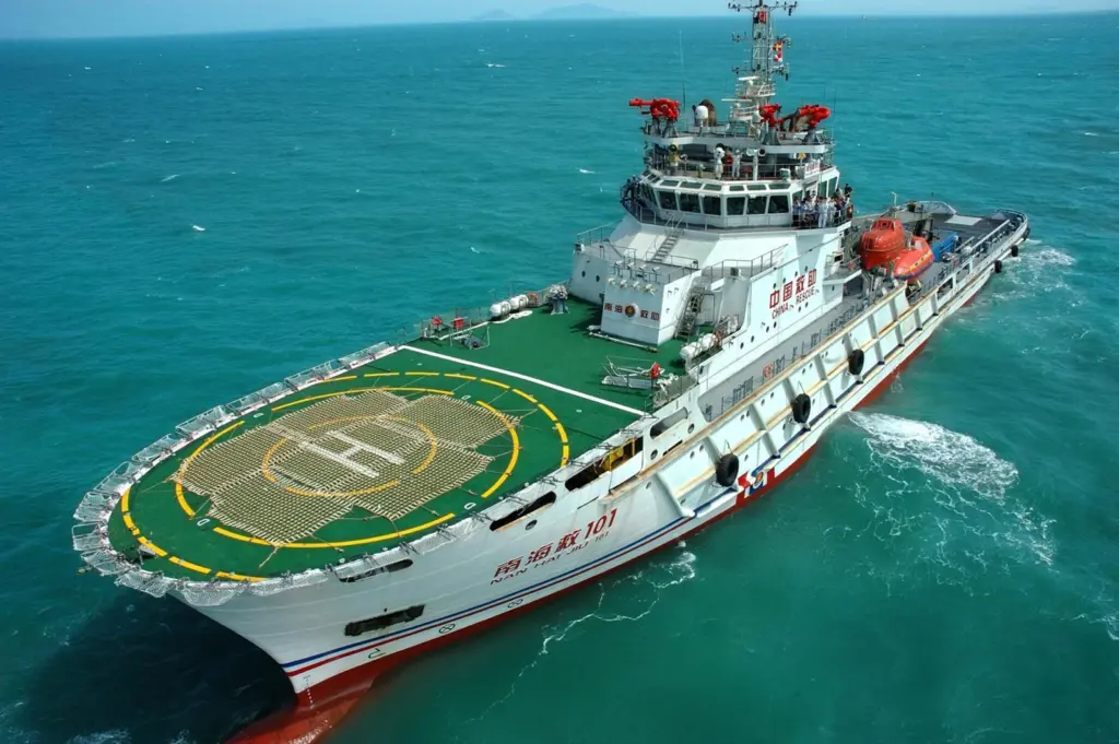 Two new Chinese Rescue tugs will be similar to the Nan Hai Jiu 101, completed in 2007.