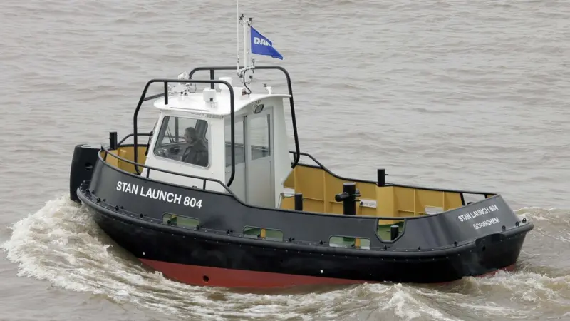 The Stan Launch 804 is suitable of a wide range of harbour duties.