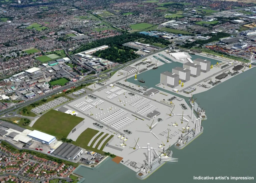 ABP’s site at Alexandra Dock forms part of the operational Port of Hull and is well placed for a wind turbine manufacturing facility.