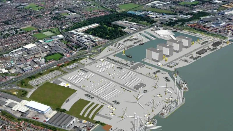 ABP’s site at Alexandra Dock forms part of the operational Port of Hull and is well placed for a wind turbine manufacturing facility.