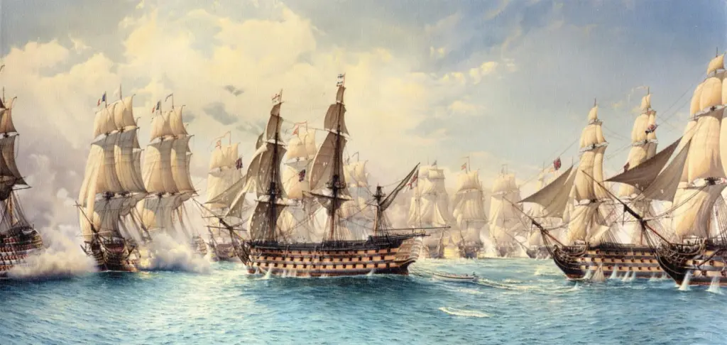 Profits from the sale of Bill Bishop’s ‘Approach to Trafalgar’ will go to Shipwrecked Mariners’ Society.
