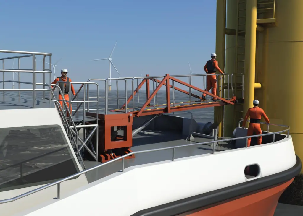 The new Terminal Access System developed by Houlder and BMT Nigel Gee will be on display at Seawork 2011.
