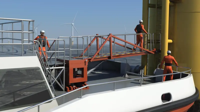 The new Terminal Access System developed by Houlder and BMT Nigel Gee will be on display at Seawork 2011.