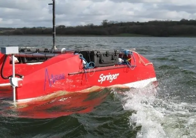USV ‘Springer’ will be used in the tests.
