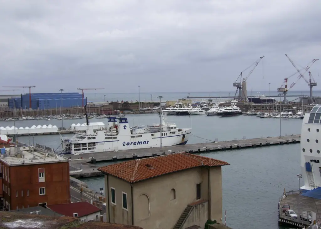 The Italian port of Livorno will be at one end of the new Marco Polo route.