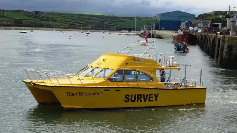 Titan Endeavour is a first of class Powerglide 46 survey boat.