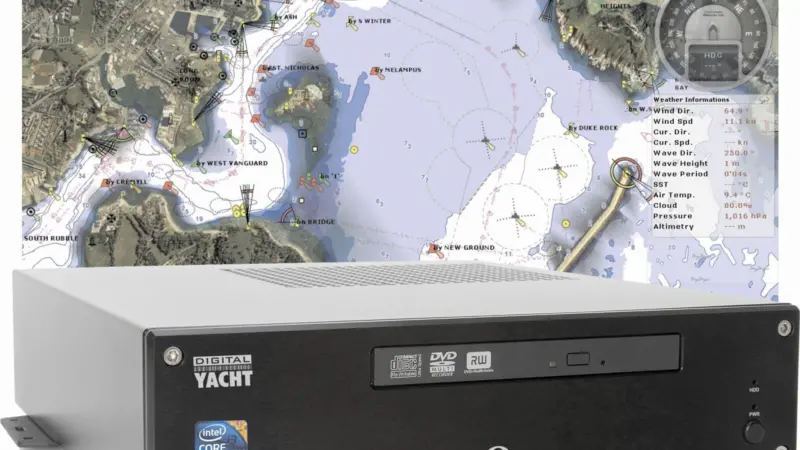 The Aqua PC Pro is designed specifically for the most demanding of marine 3D charting applications.