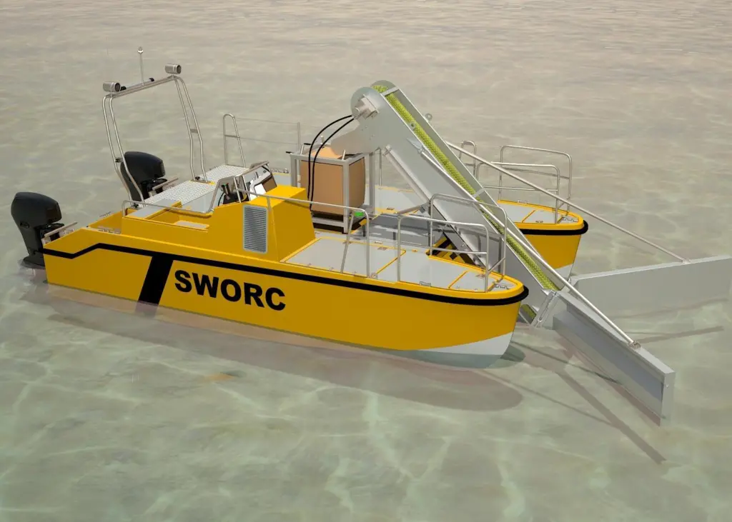 The SWORC is transportable by lorry within its own 20’ shipping container and also by car on its own road legal trailer.