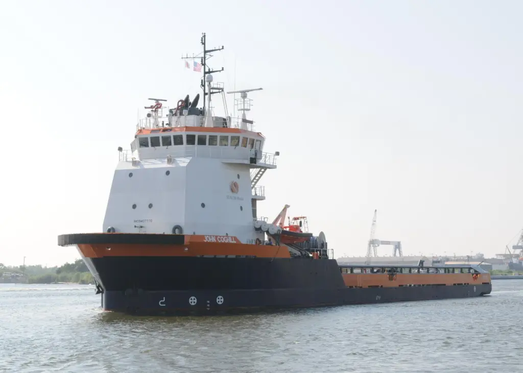 The DP-2 anchor handler John Coghill is the latest Seacor vessel to receive the MPM package.