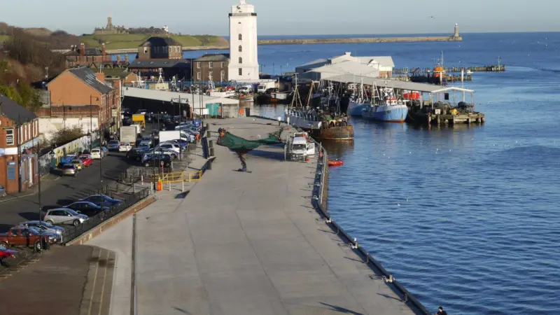 The Western Quay at North Shields has been completely refurbished.
