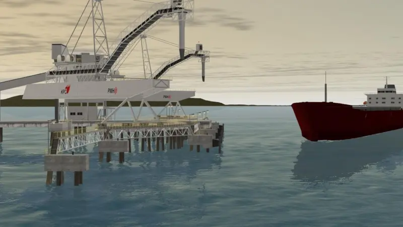 South Tyneside College is researching how different ballast and propeller emersion levels influence the handling of  large ships which carry coal.
