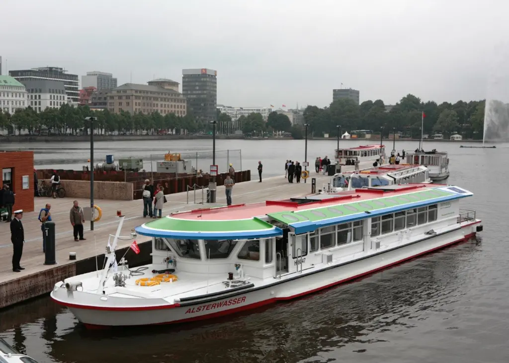 Alsterwasser has been almost completely rebuilt since it was gutted by fire in April of last year.