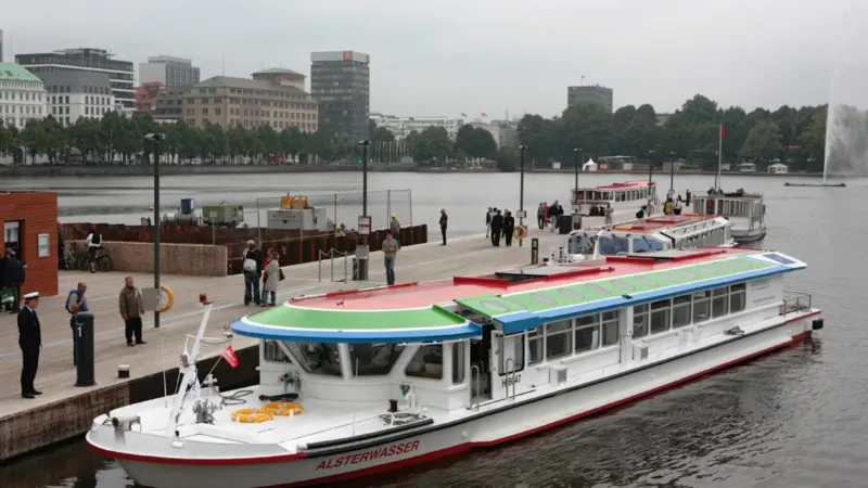 Alsterwasser has been almost completely rebuilt since it was gutted by fire in April of last year.