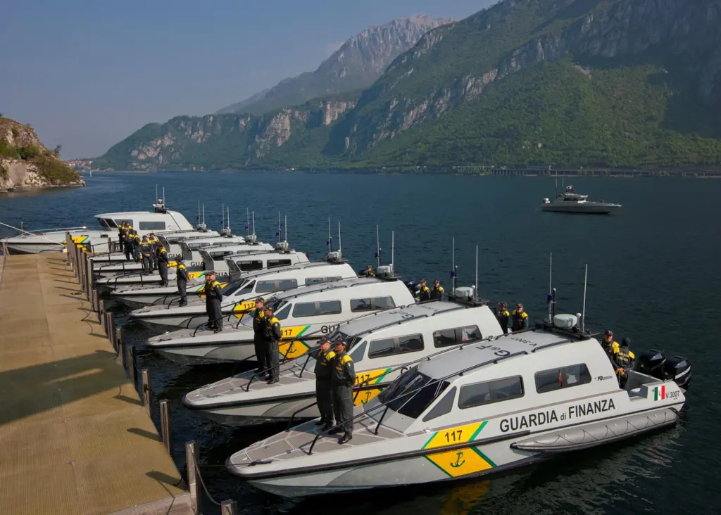 The nine new high speed patrol boats will be used for for preventing financial crime and smuggling in Italy. Photo: FB Design, Carlo Borlenghi