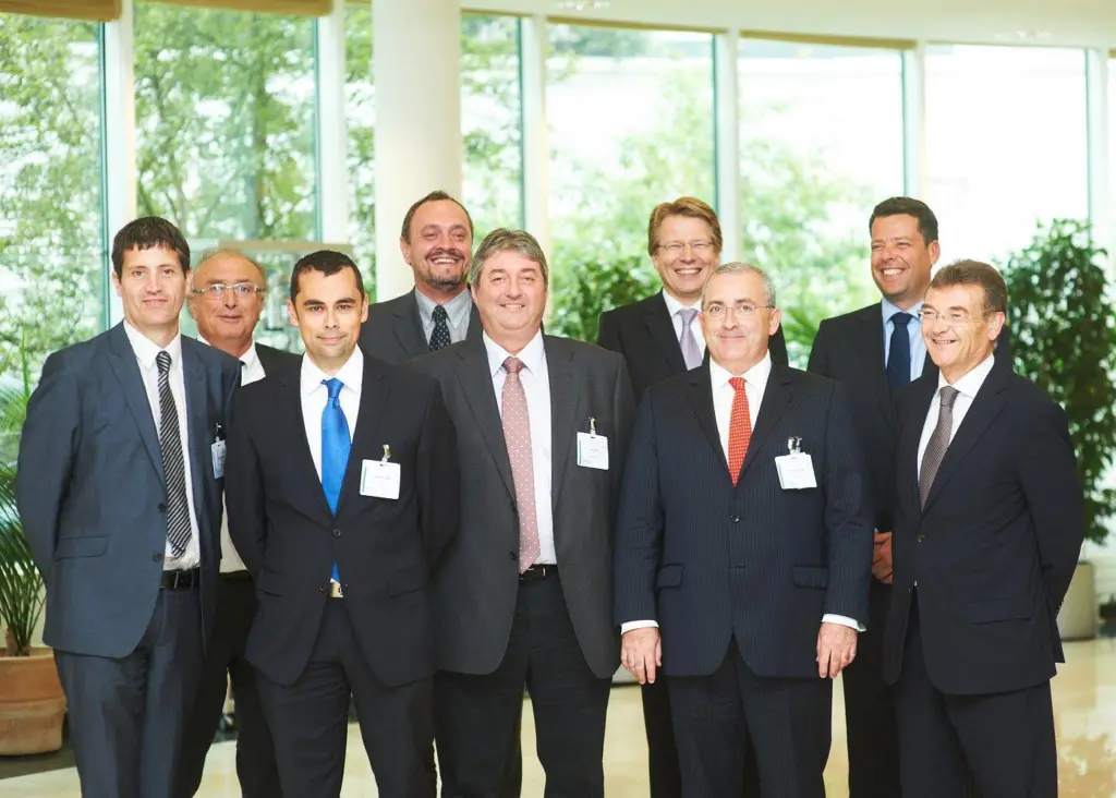 Working together: the founding members of EPCSA.