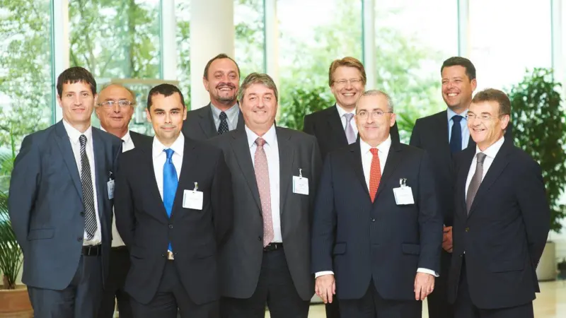 Working together: the founding members of EPCSA.