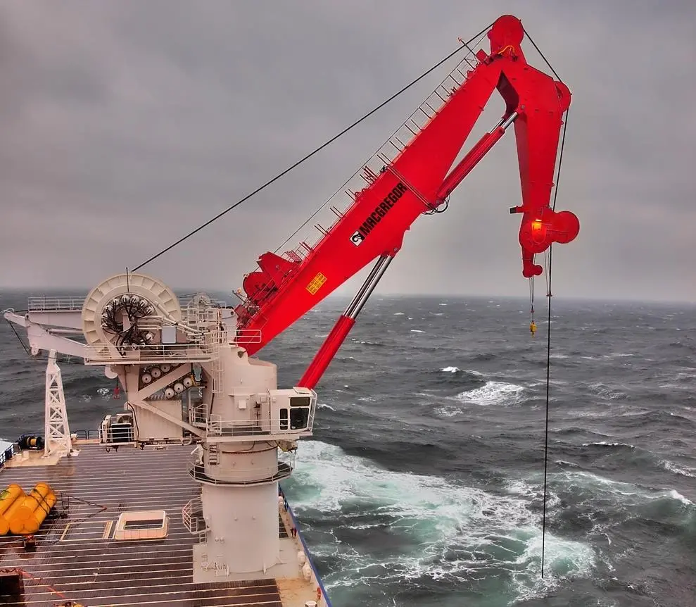 Cargotec will supply two MacGregor 250 ton AHC subsea crane for Volstad’s new OCV vessel.