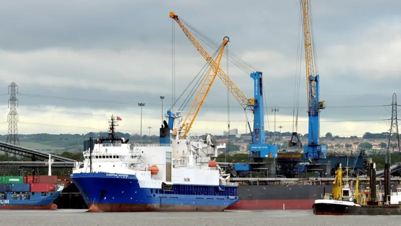 European Supporter has undergone alteration and overhaul works at A&P Tyne.