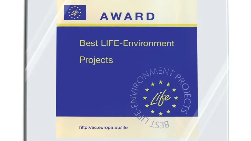 The best LIFE-Environment projects were determined by an evaluation process developed by EU Member States in collaboration with the European Commission.