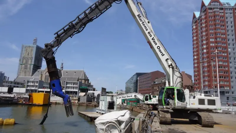 Damen Dredging Equipment developed a customised solution for the project in Rotterdam.