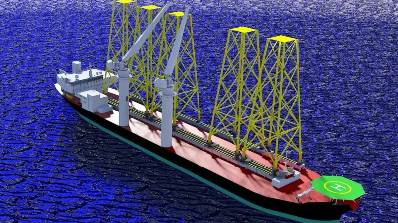 The proposed vessel will be based on the conversion of an existing shuttle tanker.