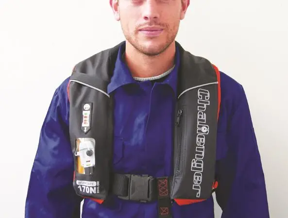 The new ISO 12402 range of Challenger Worksafe Pro lifejackets were on display at Seawork for the first time in the UK.