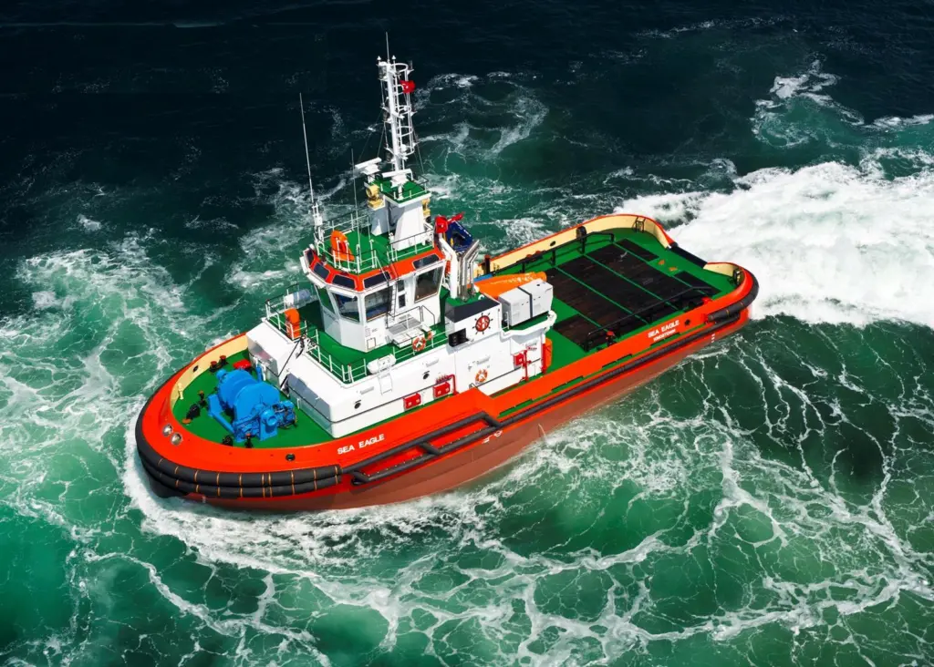 Sea Eagle is one of two terminal tugs sold by Bogazici to the the UAE.
