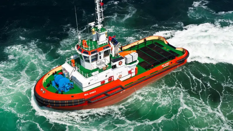 Sea Eagle is one of two terminal tugs sold by Bogazici to the the UAE.