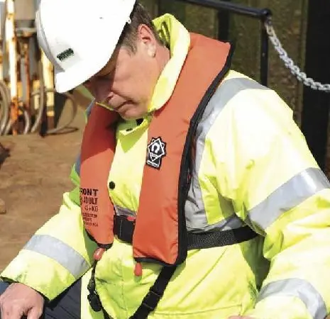 The new Cosalt Seacrewsader 2010 lifejacket which will be on show at Seawork.