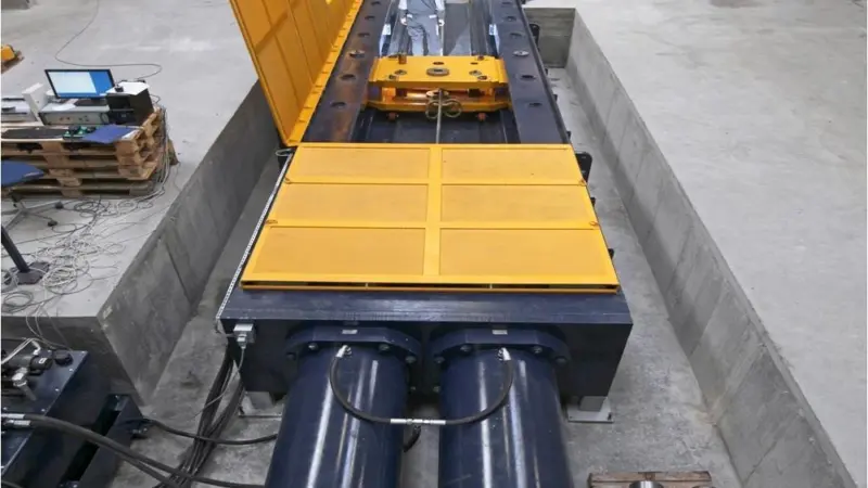 One of the largest test benches in Northern Europe opens in Esbjerg.