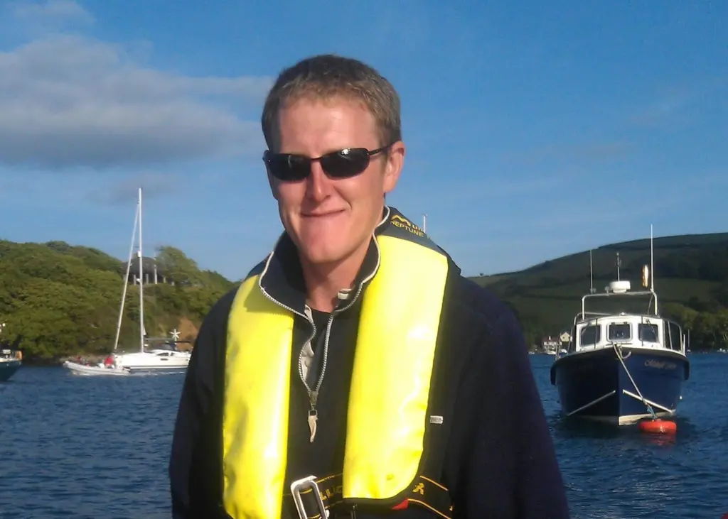 Philip Goodhead of Salcombe Harbour Authority, the 2011 recipient of the UKHMA Bursary.