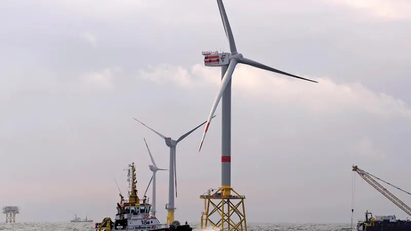 Cranes are an essential element in the upkeep, maintenance and servicing of offshore wind turbines.