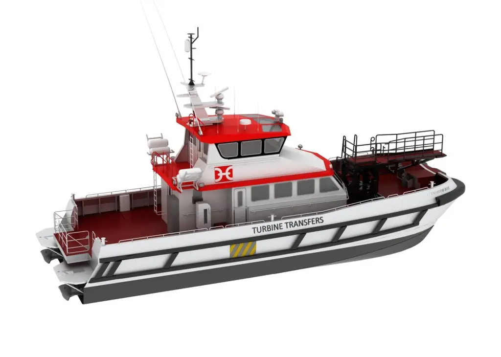 Houlder’s Turbine Access System (TAS) increases the significant wave height window for safe personnel transfers, allowing them to take place on a higher proportion of working days.