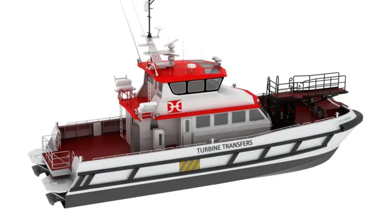 Houlder’s Turbine Access System (TAS) increases the significant wave height window for safe personnel transfers, allowing them to take place on a higher proportion of working days.