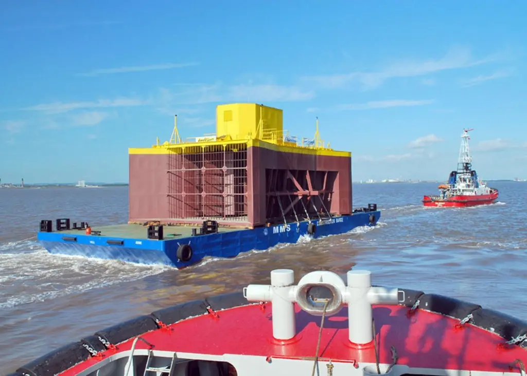 The Neptune Proteus is seen undergoing tests. Photo courtesy of Ship Support Ltd.