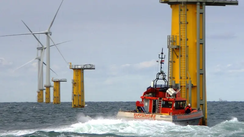 The UK leads the world in offshore renewable power development.