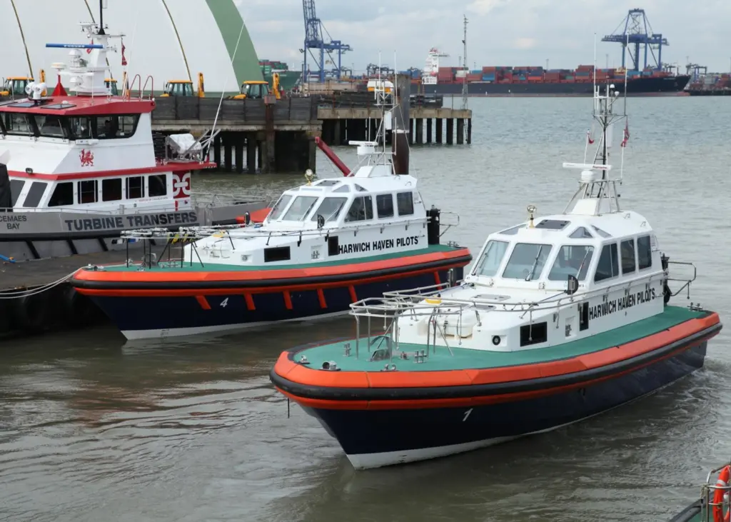 St Christopher (No 4) joins St Brendan (No 1) at Harwich.