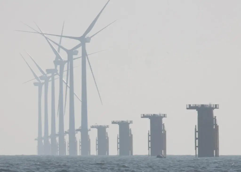 Round 3 will see a huge increase of offshore wind farms in UK waters. Photo: Peter Barker.
