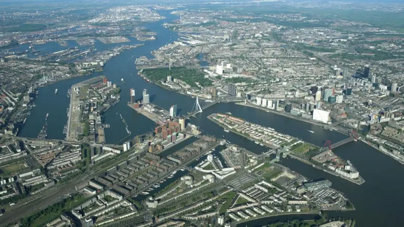 The port city of Rotterdam provides a perfect setting for Europort 2011.