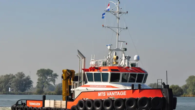 The MTS Vantage is a new Shoalbuster 2709 for the MTS Group fleet.(Photo courtesy L vd Meijden)