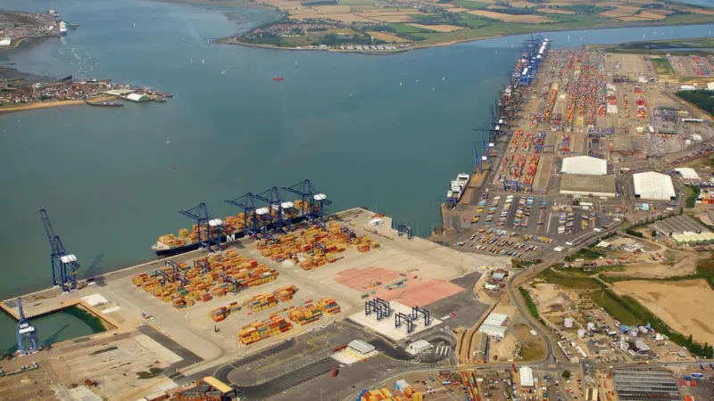 Berths 8 and 9 at the Port of Felixstowe will play a major role in the UK economy.
