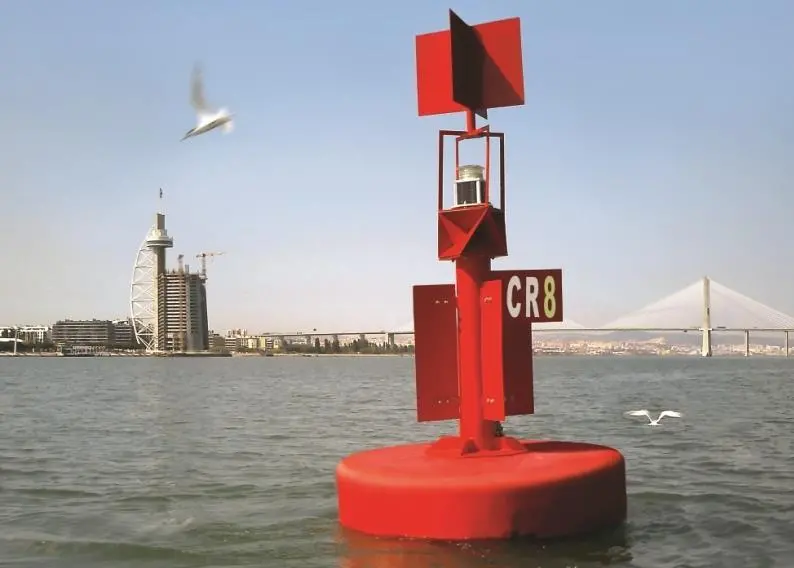 A Balizamar buoy deployed at Cabo Ruivo.