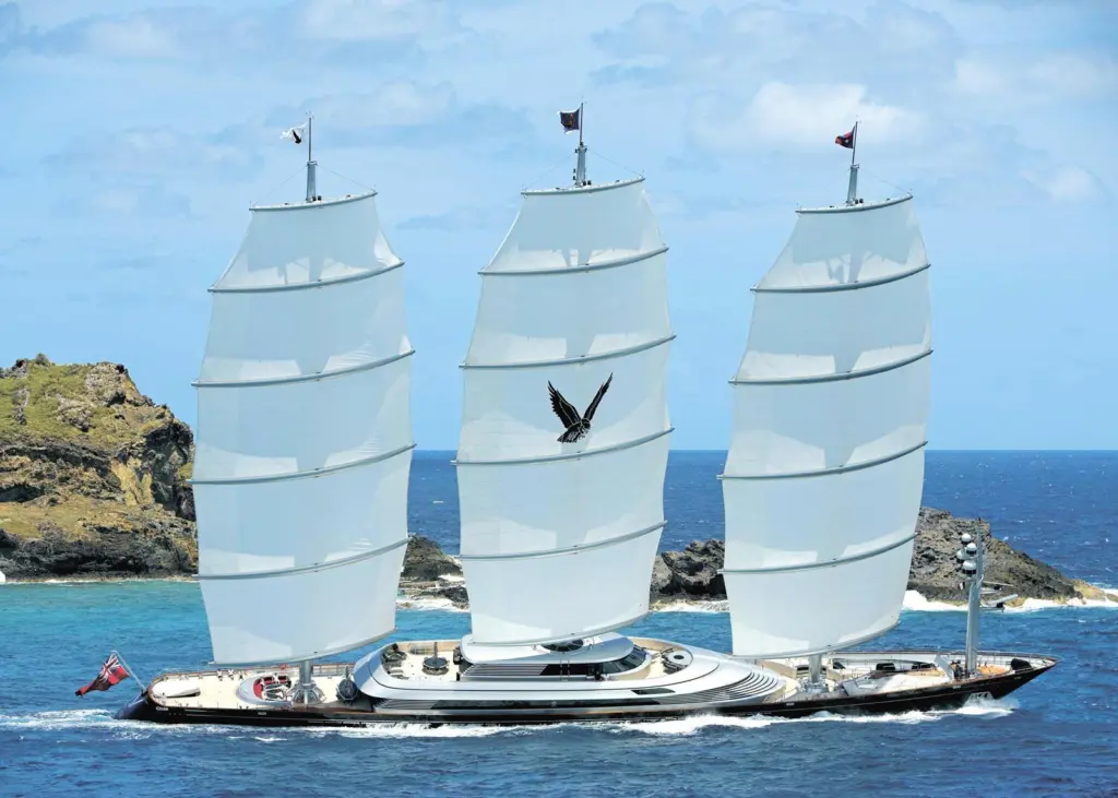 A cargo carrying clipper ship based on technology used for the Maltese Falcon is being developed for B9 Shipping.