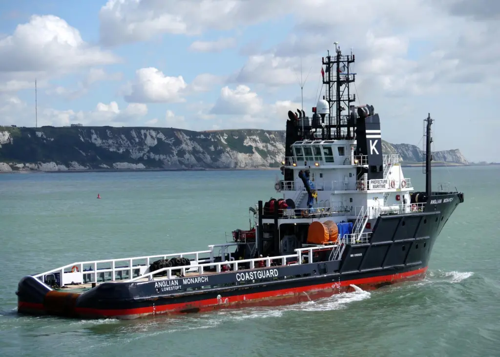 The ETV Anglian Monarch is now on station in the Western Isles of Scotland.