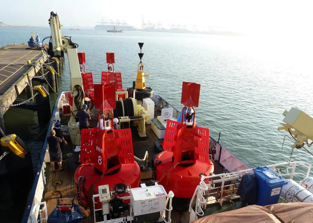 River Crouch buoys deployed.