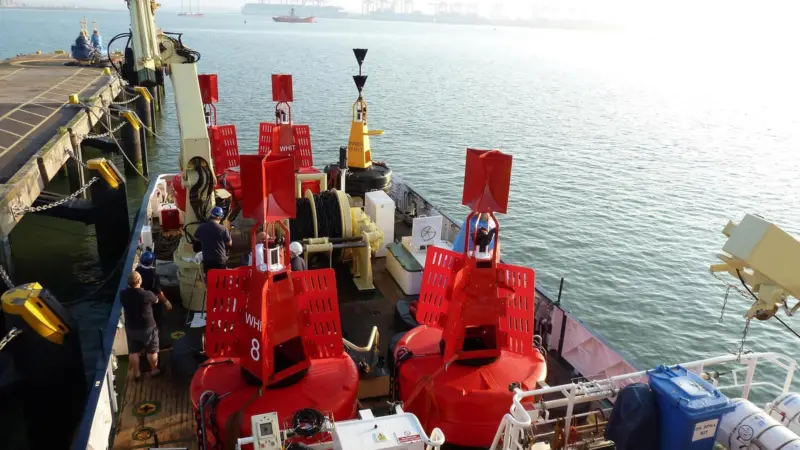 River Crouch buoys deployed.