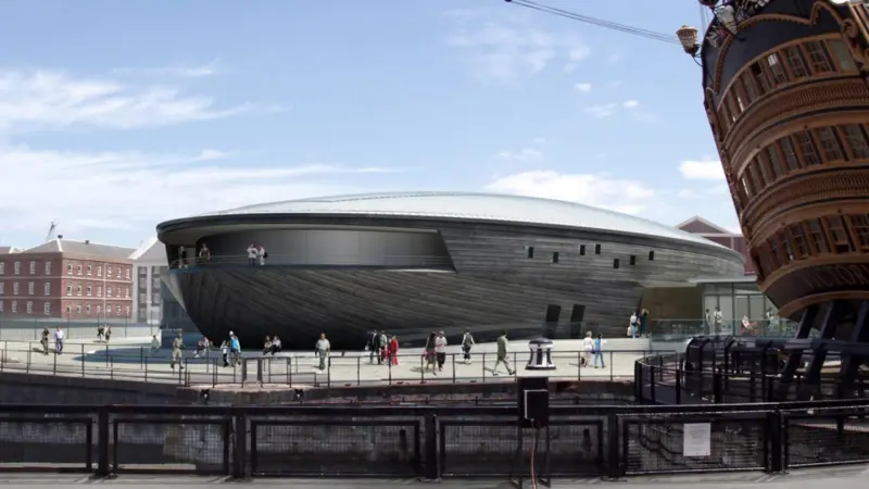The new Mary Rose Museum set to open in 2012