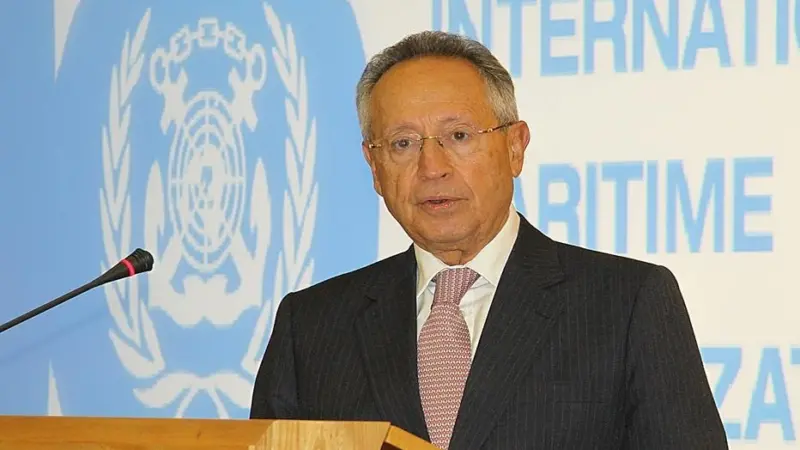 Efthimios E.Mitropoulos addressed the 27th IMO assembly this week Photo: imo.un/Flickr