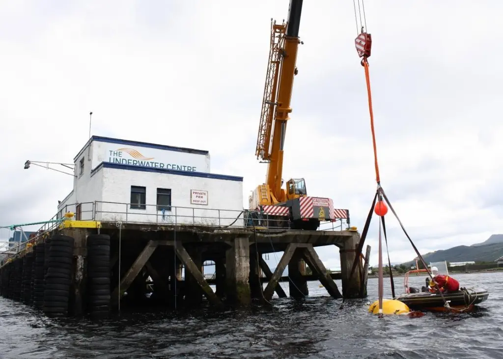 VerdErg recently tested a gas pipeline thermal insulation system at The Underwater Centre.