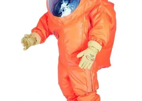 The OneSuit PPS is liquid and gas tight.